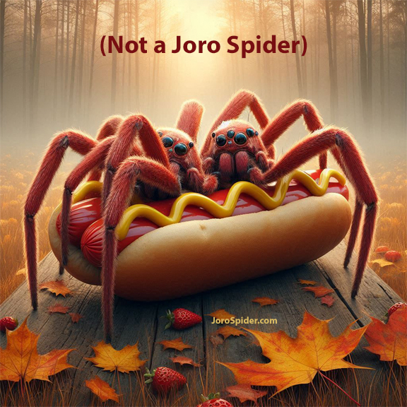 Hot dog spiders